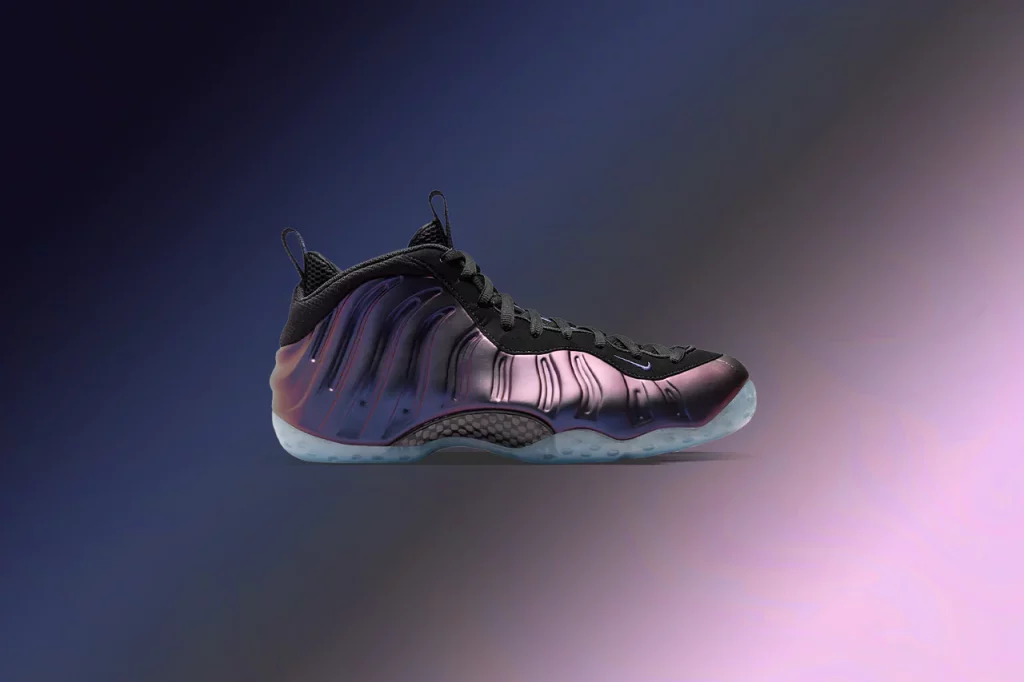 The Updated Nike Air Foamposite 1 Black/Varsity Purple Colorway